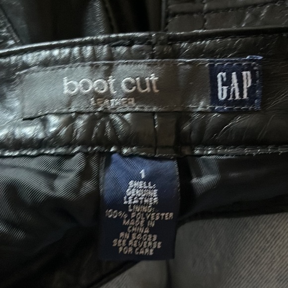 BOOTCUT LEATHER GAP JEANS - Picture 3 of 3